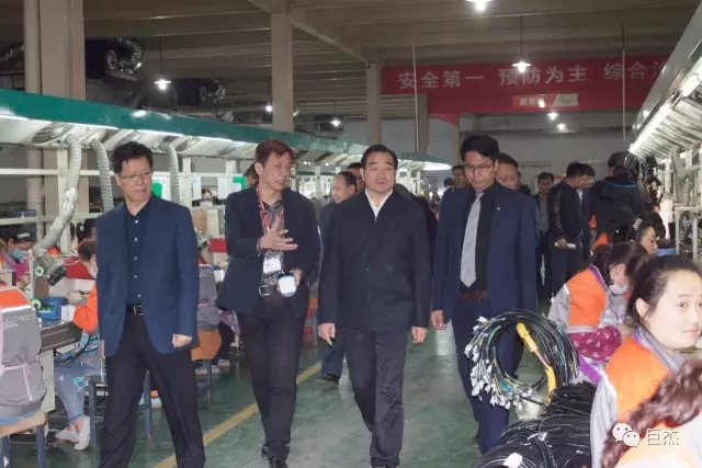 【重磅消息】徐州周铁根市长到访巨杰机电